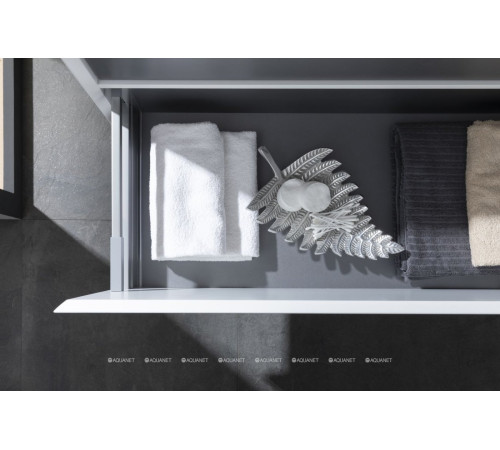 Тумба под раковину Allen Brau INFINITY 100 см 1+1 белый матовый 1.21004.WM