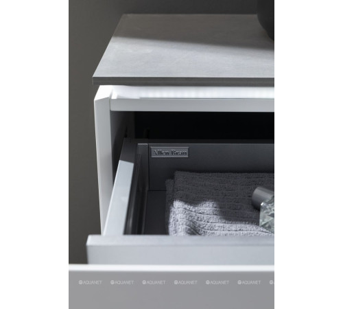 Тумба под раковину Allen Brau INFINITY 100 см 1+1 белый матовый 1.21004.WM