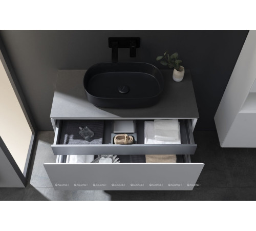 Тумба под раковину Allen Brau INFINITY 100 см 1+1 белый матовый 1.21004.WM