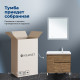 Тумба под раковину Aquanet Nova Lite 2.0 90 R напольная дуб рустикальный 00346345