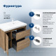 Тумба под раковину Aquanet Nova Lite 2.0 90 R напольная дуб рустикальный 00346345