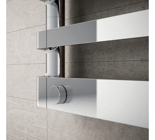 Полотенцесушитель электрический Irsap Step_E 500x775 мм 250 Вт 7 плоских трубок с термостатом хром SEP050T50IR01NNN