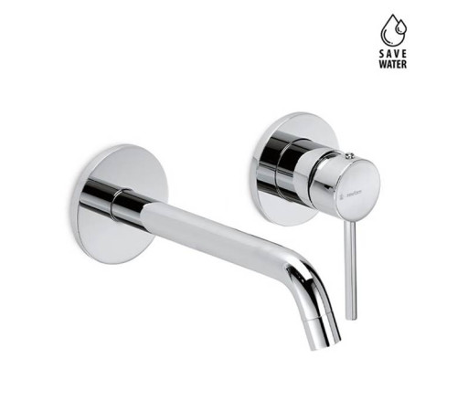 Смеситель для раковины Newform XT встраиваемый наружная часть излив 247 мм хром 4230E.21.018