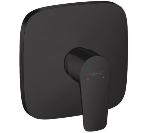 Смеситель для душа Hansgrohe Talis E однорычажный скрытый монтаж матовый черный 71765670