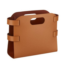 Журнальница ADJ размер 16x36x25 см коньяк/бордо 9868.09/30