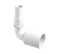 Адаптер McAlpine угловой 90° для слива бытовой техники 32 мм белый MRWMF32-90