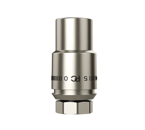 Термостатическая головка Primoclima Cristal M30x1.5 матовый никель PCHEAD04BN