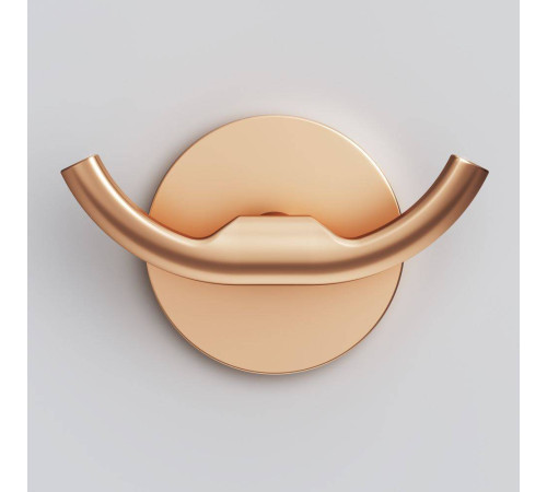 Крючок для полотенец двойной AM.PM X-Joy настенный розовое золото A85A35644