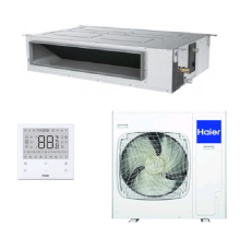 Кондиционер сплит-система канальная Haier Super Match ECO AD140S2LM1FA / 1U140S1LN1FB
