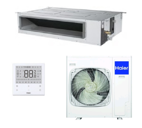 Кондиционер сплит-система канальная Haier Super Match ECO AD140S2LM1FA / 1U140S1LN1FB