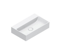 Раковина подвесная Catalano Premium 55 х 35 см без отверстия белый глянцевый 0220550001