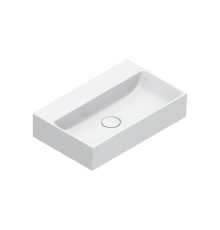 Раковина подвесная Catalano Premium 55 х 35 см без отверстия белый глянцевый 0220550001