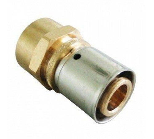 Соединение прессовое TECEflex 50x4.5-1 1/2 ВР латунь 1512256