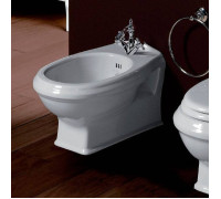 Биде подвесное Simas Arcade 37х53 см 1 отверстие белое AR843bi