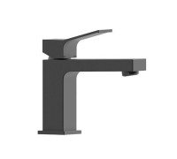 Смеситель для раковины Bossini Aki Line с донным клапаном черный матовый Z00707.073