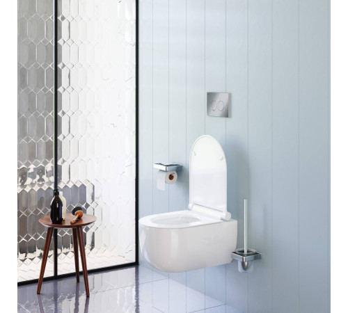 Унитаз подвесной безободковый AM.PM Scandinavian Pure с сиденьем микролифт DX36C1701SC