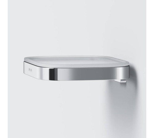 Мыльница стеклянная с держателем AM.PM Func настенная хром A8F34200