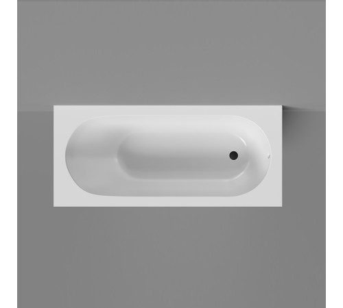 Ванна встраиваемая Salini Lofo 179х79.1х61 см Solid Surface белый матовый UM12322