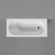 Ванна встраиваемая Salini Lofo 179х79.1х61 см Solid Surface белый матовый UM12322