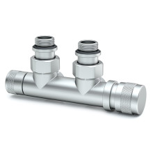 Узел нижнего подключения SR Rubinetterie Tondera угловой 1/2 x 3/4 EK хром матовый правый 0681-1500CSE0