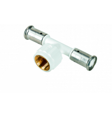 Тройник пресс ПВДФ HENCO с внутренней резьбой 32x3/4x32 мм 13PKW-320532