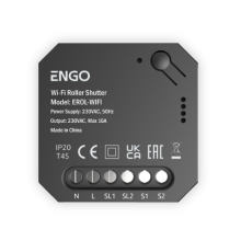 Реле ENGO EROLWIFI Wi-Fi 2-канальное EROLWIFI