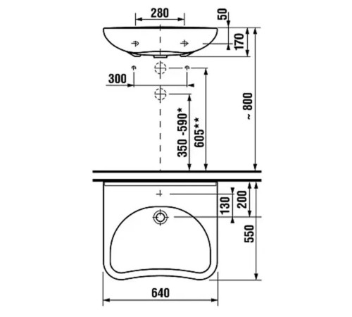Раковина подвесная Roca Access 64х55 см белый Z.RU93.0.765.9