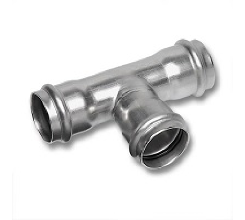 Тройник переходной SANHA NiroSan SF 9130.3 54x42x54 мм пресс 691305442543