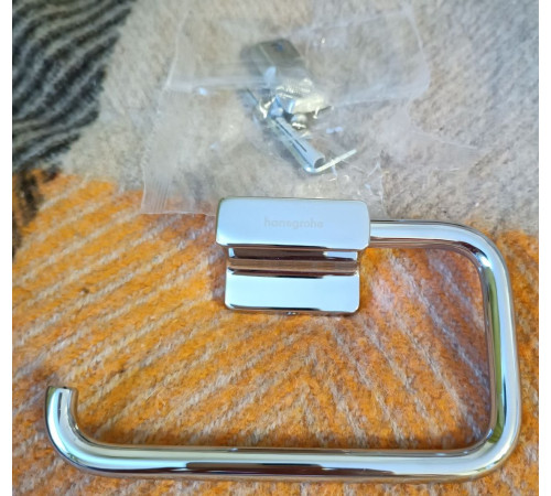 Держатель туалетной бумаги Hansgrohe AddStoris без крышки 41771000