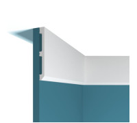 Карниз потолочный Perfect Plus P70 ударопрочный полимер 105x105x2000 мм P70