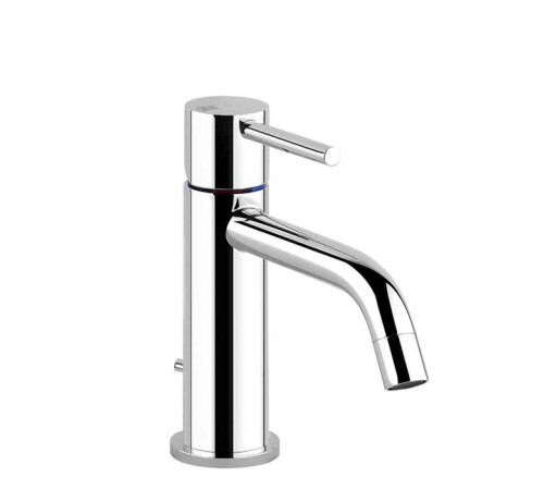 Смеситель для раковины Gessi Emporio Via Tortona на 1 отверстие с донным клапаном хром 18601#031