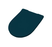Крышка-сиденье для унитаза Artceram FILE 2.0 Slim soft-close petrolio/хром FLA014 42
