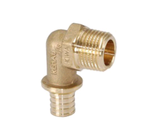 Угольник-переходник REHAU RAUTITAN RX+ 25-R 3/4 с наружной резьбой 14563503001