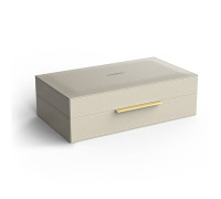 Коробка Decor Walther Brownie BOX L 30х18х9.5 см искусственная кожа песочный 0939847
