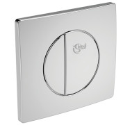 Панель смыва Ideal Standard 2 объема 200х115х20 мм хром W3091AA