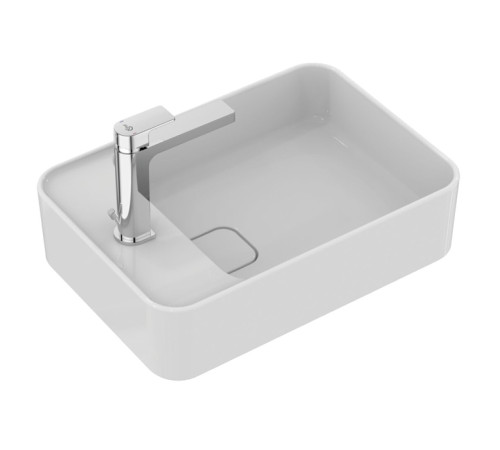 Раковина накладная Ideal Standard Strada II 50x35 см 1 отверстие белый T296401