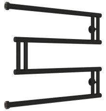 Полотенцесушитель водяной Сунержа High-Tech 650x500 мм матовый черный 31-4050-5065