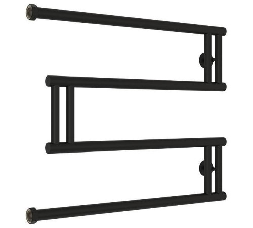 Полотенцесушитель водяной Сунержа High-Tech 650x500 мм матовый черный 31-4050-5065