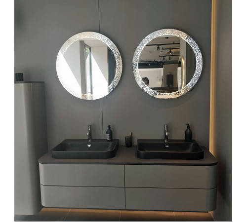 Шкаф-пенал подвесной Duravit Happy D.2 Plus петли справа каменно-серый HP1261R9292