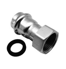 Муфта пресс Kromwell из нержавеющей стали с накидной гайкой 42х1 1/2 KW.SP908004208