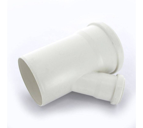 Тройник канализационный Sinikon Comfort 110x50 мм 45° 510031.K