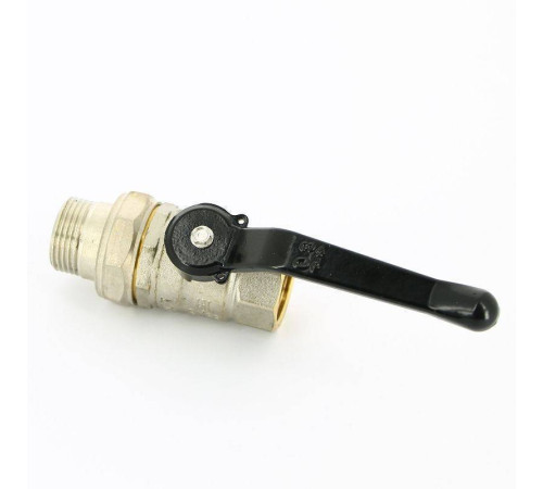 Кран шаровой LD Pride НВ 1 полнопроходной с разъемным соединением ручка 47.307.25