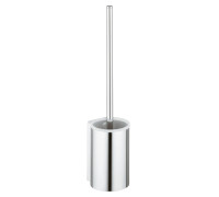 Туалетный гарнитур KEUCO PLAN с белой пластиковой колбой нержавеющая сталь 14972070100