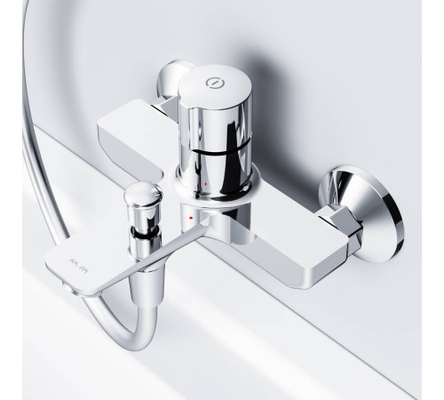 Смеситель для ванны и душа AM.PM X-Joy TouchReel нажимной F85A10500