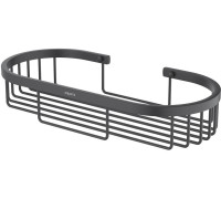 Полка для душа Aquanet матовый черный AQ4916MB