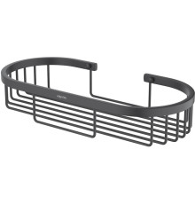 Полка для душа Aquanet матовый черный AQ4916MB