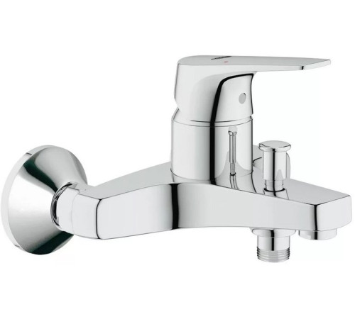 Смеситель для ванны GROHE BauFlow хром 23756000