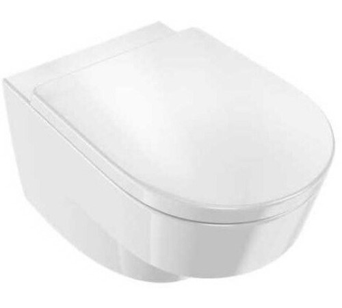 Чаша подвесного унитаза Jacob Delafon Odeon Rive Gauche 54х36 см EDR102-00