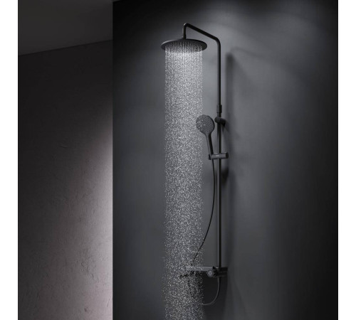 Душевая система AM.PM Like черный матовый F0780722