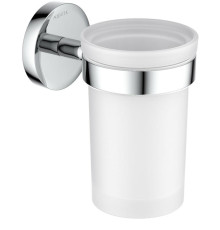 Стакан с держателем Aquanet Европа хром AQ4104CR